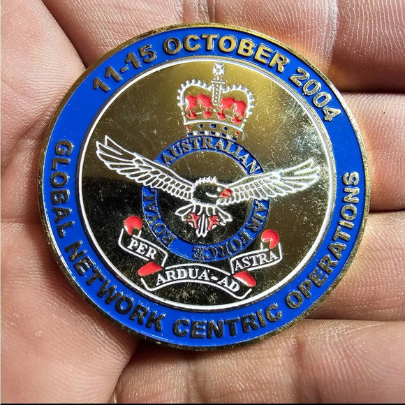 Australian Hornet International Conference 2004 San Diego Ca Challenge Coin - Picture 2 of 4